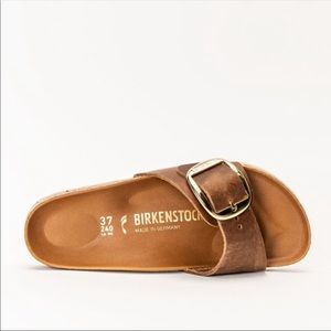 Birkenstock Madrid Big Buckle Sandals Size 38